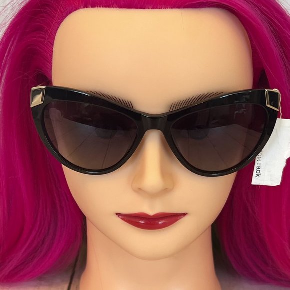 Ted Baker London Black Cat Eye Sunglasses NEW Womens NWT main image 8